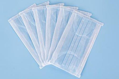 Buy cheap Single Use Disposable 3 Ply Face Mask , Low Breathing Resistance Protective Face Masks from wholesalers