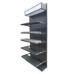 Fashion Display Gondola Supermarket Shelf High Quality Metallic Duty OEM Steel