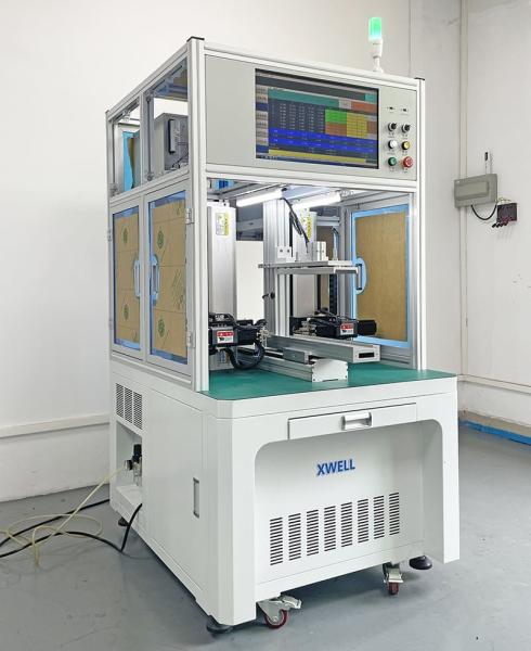 Lithium Ion Battery Fully Automatic Double Side Pack Battery Spot Welding