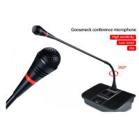 Buy cheap Wireless Dedicated Conference System Microphone U Segment UHF Four Gooseneck product