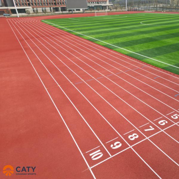 Buy cheap Non-Slip Rubber Track Surface for Rainy Climate Conditions from wholesalers