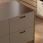 Factory Luxury Price Automatic Villa Complete Melamine Kitchen Cupboards Set