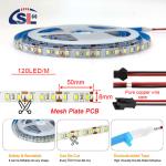 DC12V Sensor Control SMD2835 120D 8mm LED Light Strips for Bathroom Vanities
