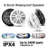 Buy cheap Waterproof 6.5 Inch Marine Speaker with RGB Light for Boat Yacht 120W Voltage 12V from wholesalers