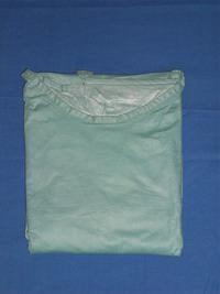 Buy cheap L size Medical Isolation Gowns , Non Woven Surgical Gowns Blue color from wholesalers
