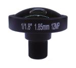 4K Lens 12Megapixel Fisheye 1/1.7 Inch 185 Degree M12 Mount Lens 1.85mm For