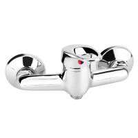 Buy cheap Polished AISI304 Hose 500000 Cycles Wall Shower Mixer Taps product