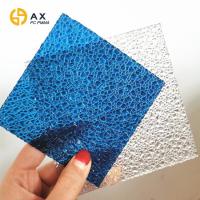 Buy cheap Soundproof Flexible 2mm Embossed Polycarbonate Sheet product