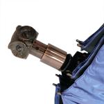 Luxury Owl Handle Auto Open Close Umbrella With Black Rubber Coating Canopy