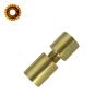 Buy cheap Precision Machining Brass CNC Turned Parts Ra3.2 Lathes Electroplating from wholesalers