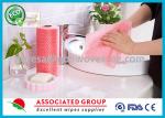Disposable Fabric Cleaning Wipes Washcloths , Toilet Cleaning Wipes