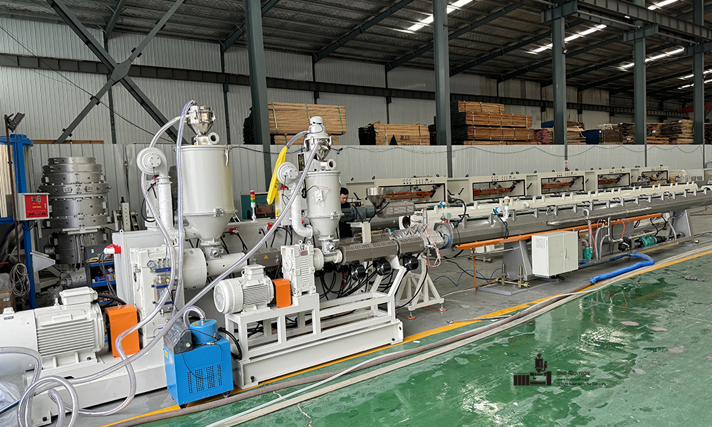 Sino-holyson HSE-60/38 20-110mm HDPE Pipe Production Line Machine / HDPE Plastic Pipe Extrusion Machine For Water Supply