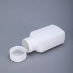 170ml Square Canister for Medical Pills HDPE Material Thicken Plastic Screen