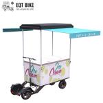 EQT 138 Liters Soft Ice Cream Bikes For Sale Freezer Cart Summer Holiday Cargo