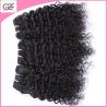 Buy cheap 8A Cambodian Remy Virgin Hair Bundles Black Kinky Afro Curly Human Hair Weft Extensions from wholesalers