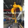 Buy cheap Professional supplier Stationary hydraulic Knuckle Boom Crane with clamshell grab from wholesalers
