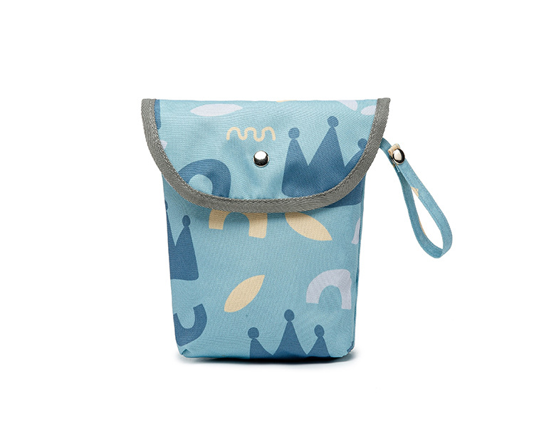 Wholesale Infant Cloth Toilet Diaper Bag Mini Waterproof Wet Dry Package for Baby Nappy Pouch Reusable Bag