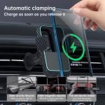 Aluminum Alloy Double Coil Magsafe Phone Mount Automatic Identification