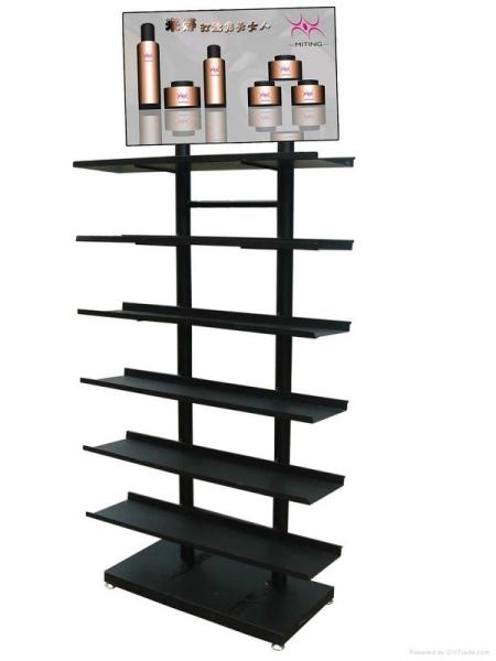 Buy cheap Multifunctional Exhibition Display Stands / Cometisc Retail Merchandising Racks from wholesalers