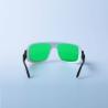 Buy cheap Black Frame 33 Red Laser Safety Glasses 600nm 700nm OD6 High Protection from wholesalers