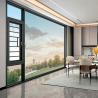 Buy cheap Bedroom Aluminum Black Broken Bridge Casement Windows with and Level 8 Air Tightness from wholesalers