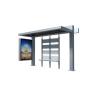 Buy cheap Easy Assemble Stainless Steel Bus Stop 304 Pipe Diameter 114 / 141 / 133MM from wholesalers