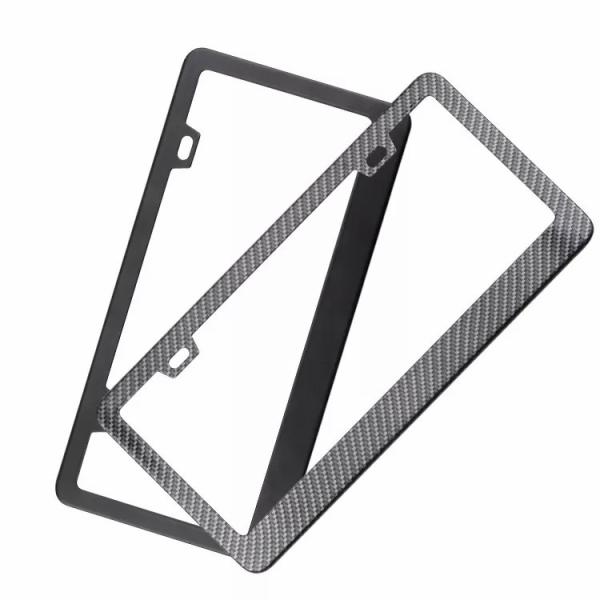 Buy cheap Anodize CNC Machining Parts Stainless Steel Car License Plate With 4 LED from wholesalers