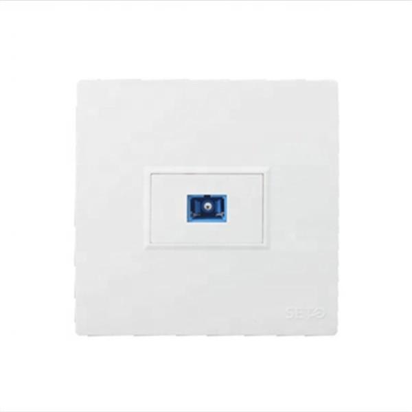 Buy cheap FTTH /FTTB 86 Faceplate 2 Ports Fiber Optic Terminal Box from wholesalers