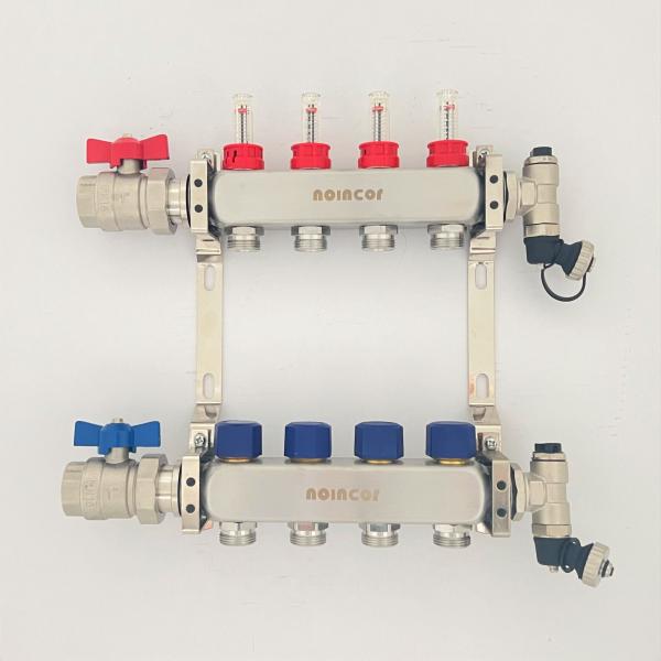 Quality Underfloor Heating Manifolds Stainless Steel UFH Manifold for sale