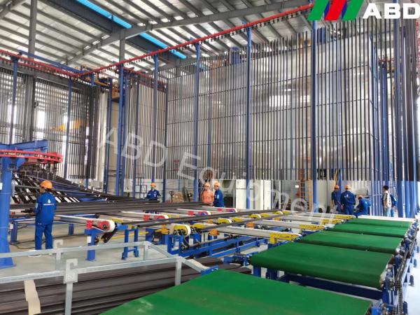 Buy cheap ISO9001 Automated Powder Coating Line Steel Substrate Surface Treatment from wholesalers