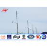 Buy cheap 12 Sides 2.5KN Load 15m Galvanised Steel Poles Burial Type Galvanization Standard from wholesalers