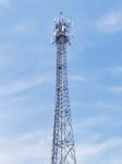 Four Legged Q345B Telecom Cell Towers Galvanized Steel Communication Tower