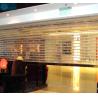 Buy cheap Commerce Use 5000mm Wide 16mm Bar Clear Roller Shutters from wholesalers