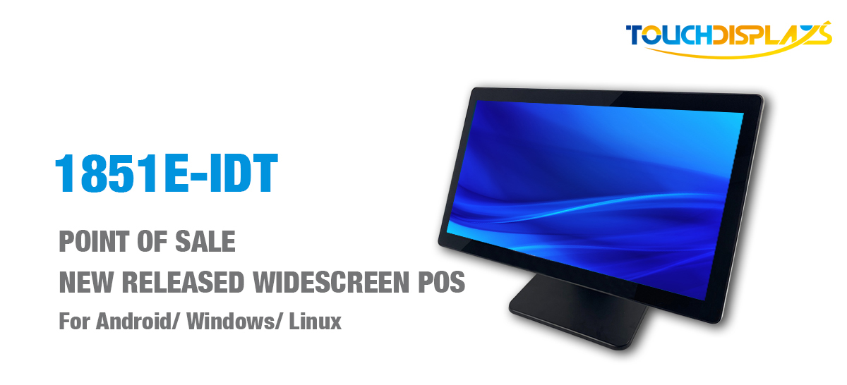1366×768 Resolution 18.5 inch Touch Screen Toll System