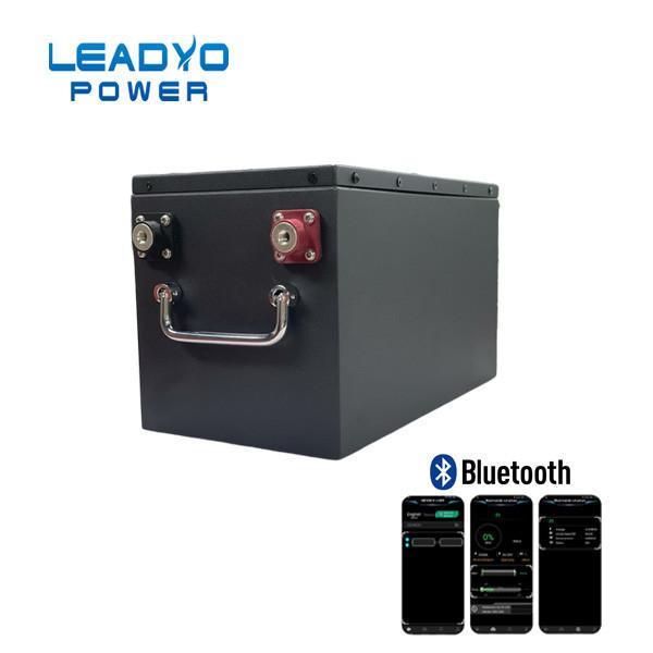 Buy cheap Metal Case Bluetooth Lithium Battery Deep Cycle Lifepo4 Battery Pack 12V 100ah from wholesalers