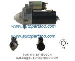 0001367034 0986011240 - BOSCH Starter Motor 24V 3KW 9T MOTORES DE ARRANQUE