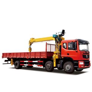 Wholesale 7 - 20 Ton Telescopic Boom Truck Mounted Lorry Crane Max. Lifting Height Of 20.7m from china suppliers