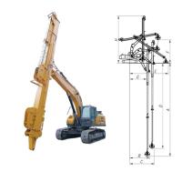 Buy cheap Telescopic Excavator Telescopic 25m 30m 32m With Clamshell Bucket for Excavator product