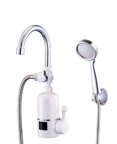 Buy cheap 3-5s Water Heater Digital Control Electric Faucet 2KW 3KW With Shower Head from wholesalers