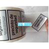 Buy cheap Custom logo Security Void Sticker Label Tamper Proof Sticker For Manifold Control from wholesalers