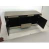 Buy cheap Popular Hotel Mirrored Glass TV Cabinet , Black Mirrored Corner TV Cabinet from wholesalers