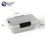 Custom Logo High Quality Portable PP Plastic Lunch Box Food Crisper Plastic