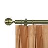 Buy cheap Anti-Brass Metal Curtain Rods With Aluminum Ball Shape Curtain Finials Suitable For Living Room And Bedroom from wholesalers