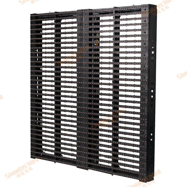 18kg P15.6 Waterproof LED Media Facade High Brightness Outdoor Display 8000cd