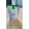 Buy cheap Biodegradable Matte White Stand Up Pouch Compostable Square Bottom Bag from wholesalers
