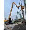 Buy cheap 24 Meter Hydraulic Pile Driver With 3700kg Weighted Vibro Hammer from wholesalers