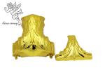 American Style Funeral Gold Or Silver Plastic Casket Corner 1#
