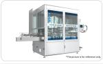 1-5L Pesticide Drum Four Head Rotary Capping Machine with France Schneider
