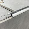 Buy cheap Round Edge Closed 2.6m Metal Tile Trim Aluminum Tile Edging Strip from wholesalers