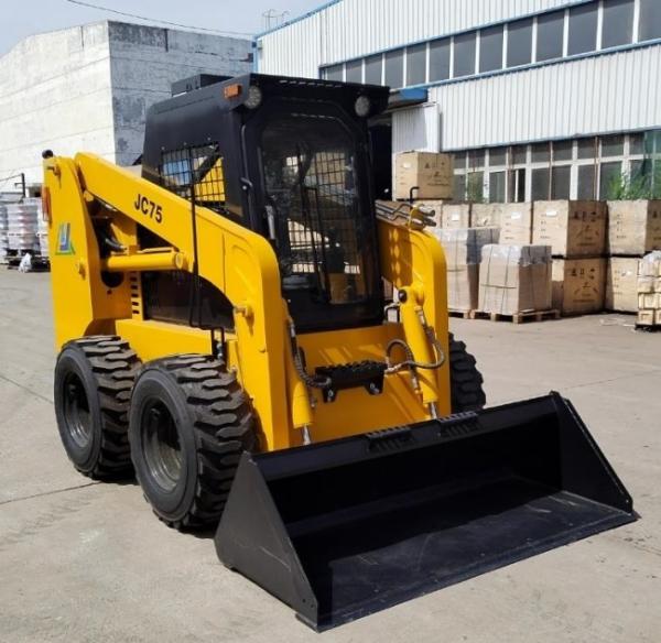 Buy cheap 1050kg Skid Steer Loader JC75 55kw with 0.5m3 bucket Sale in Zambia from wholesalers
